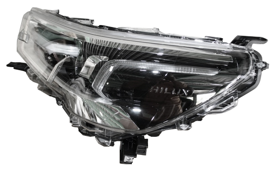 UNIT, HEADLAMP W/GASKET, LH